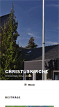 Mobile Screenshot of christuskirche-ohz.de