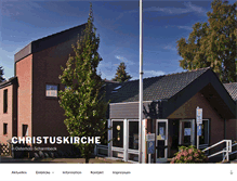 Tablet Screenshot of christuskirche-ohz.de